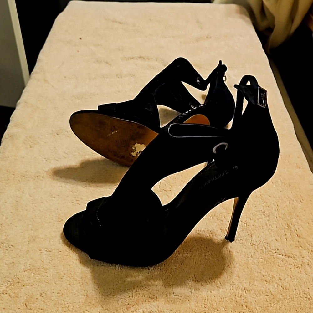 Black heels